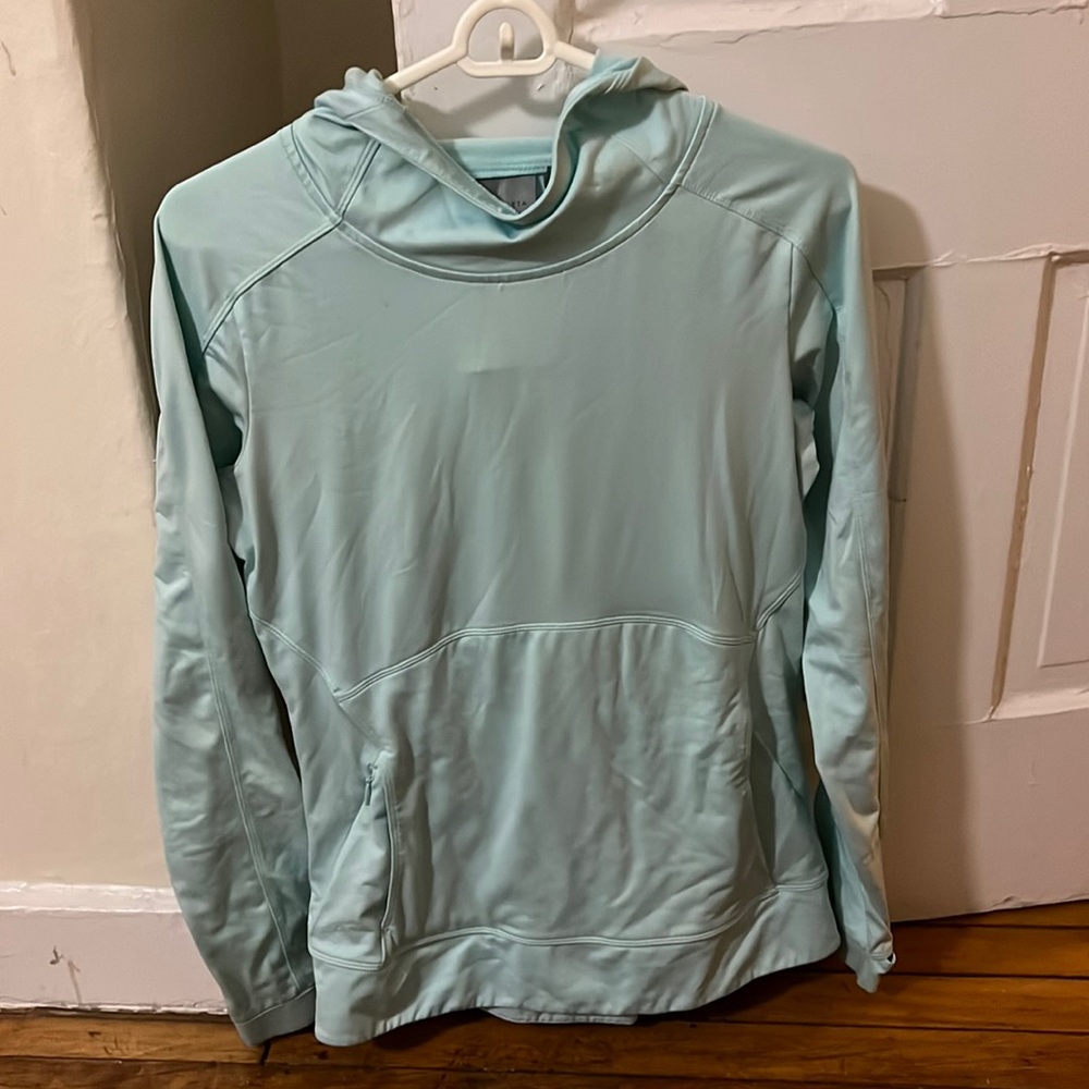 Spandex, workout hoodie with pockets